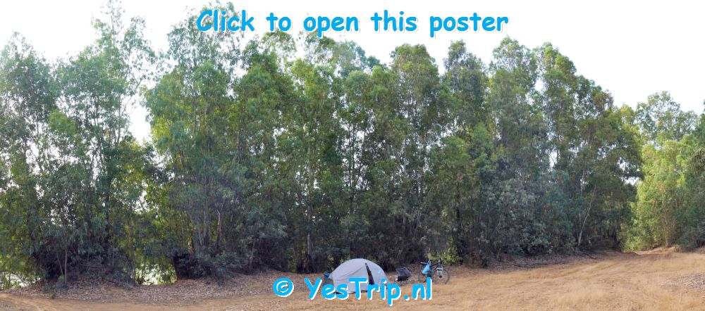 xxx Gibraleon to The Pineforest and wildcamping, Spain xxx